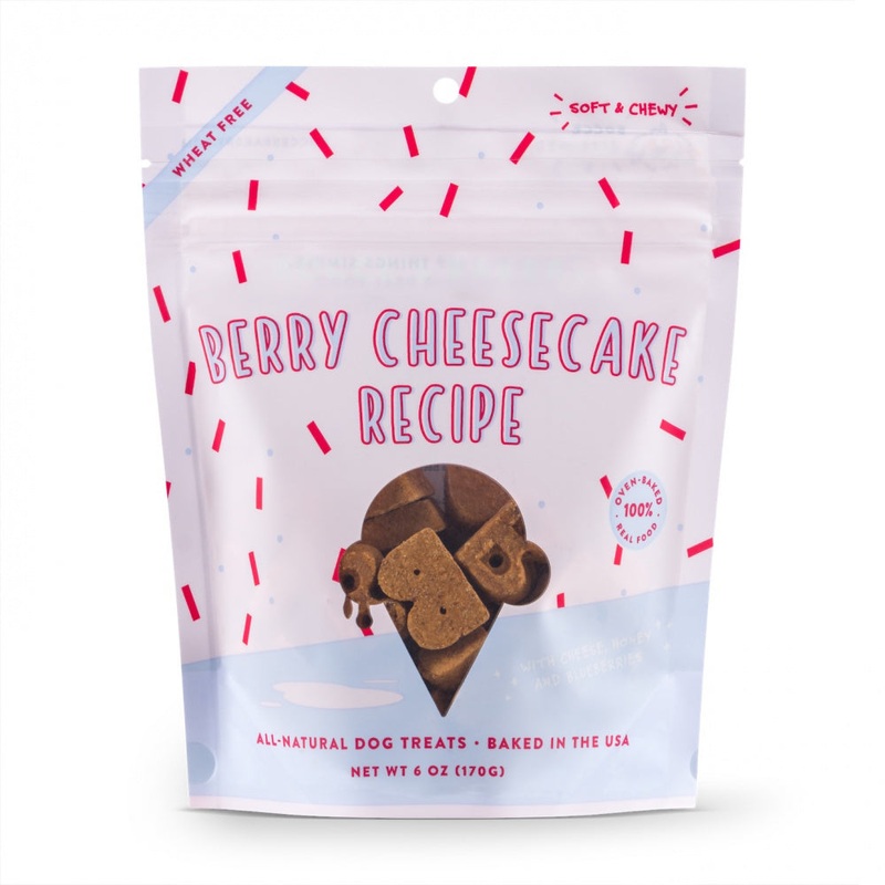 Bocce’s Bakery Berry Cheesecake Soft & Chewy  Dog Treats