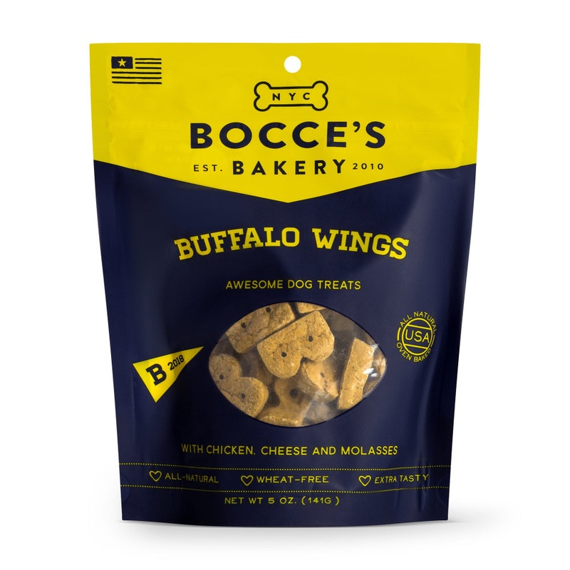 Bocce’s Bakery Buffalo Wings Recipe Biscuit Dog Treats