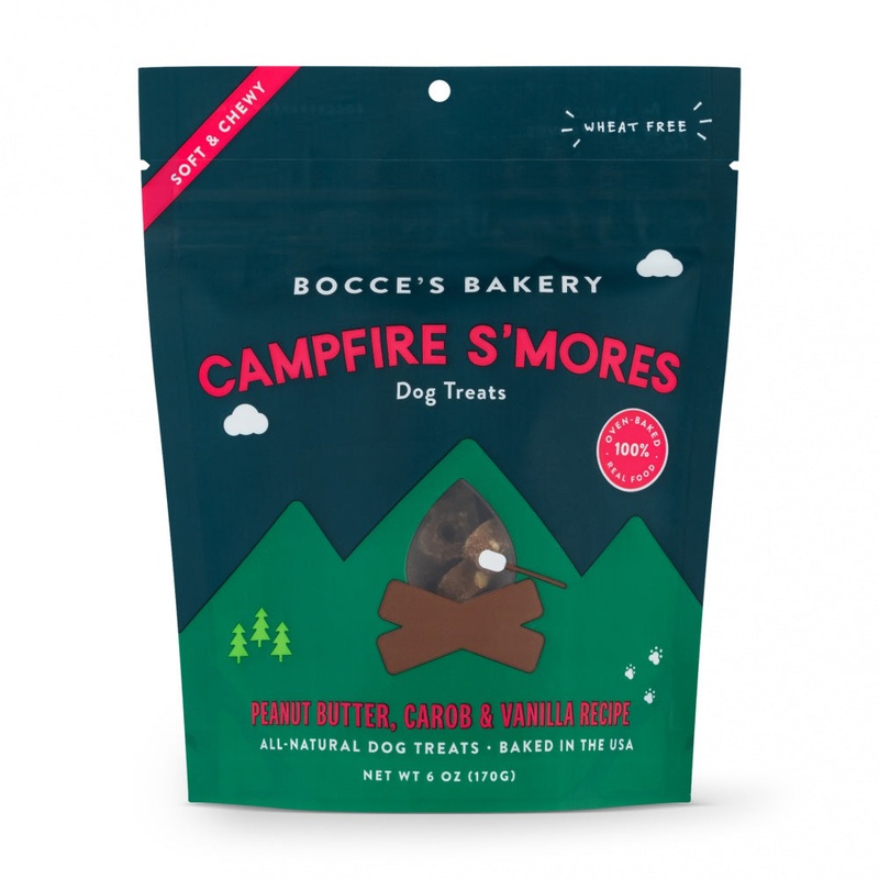 Bocce’s Bakery Campfire S’mores Soft & Chewy Dog Treats