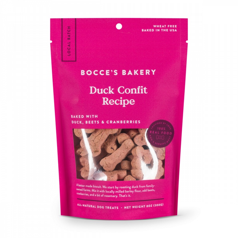 Bocce’s Bakery Duck Confit All Natural Dog Biscuits