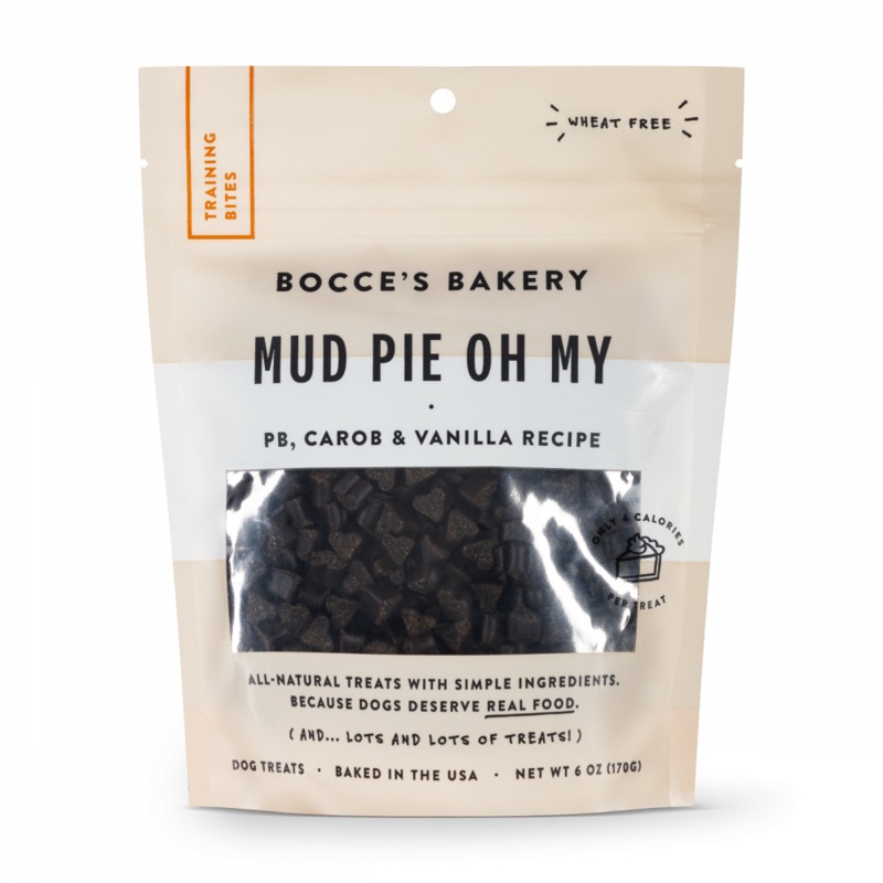 Bocce’s Bakery Every Day Mud Pie Oh My Training Bites Dog Treats