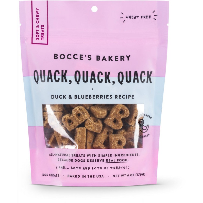 Bocce’s Bakery Every Day Quack, Quack, Quack Soft & Chewy Dog Treats