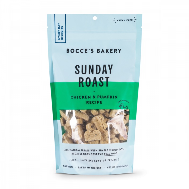 Bocce’s Bakery Every Day Sunday Roast Biscuit Dog Treats