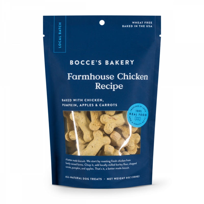 Bocce’s Bakery Farmhouse Chicken All Natural Dog Biscuits