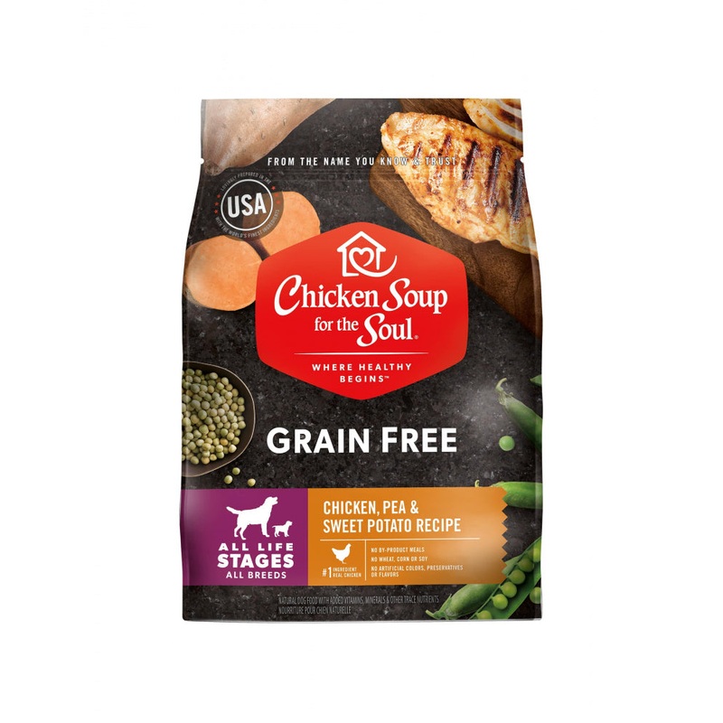 Chicken Soup For The Soul Grain Free Chicken, Pea, & Sweet Potato Dry Dog Food