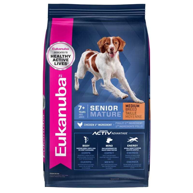 Eukanuba Senior Medium Breed Dry Dog Food