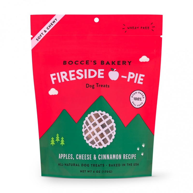 Bocce’s Bakery Fireside Apple Pie Soft & Chewy Dog Treats