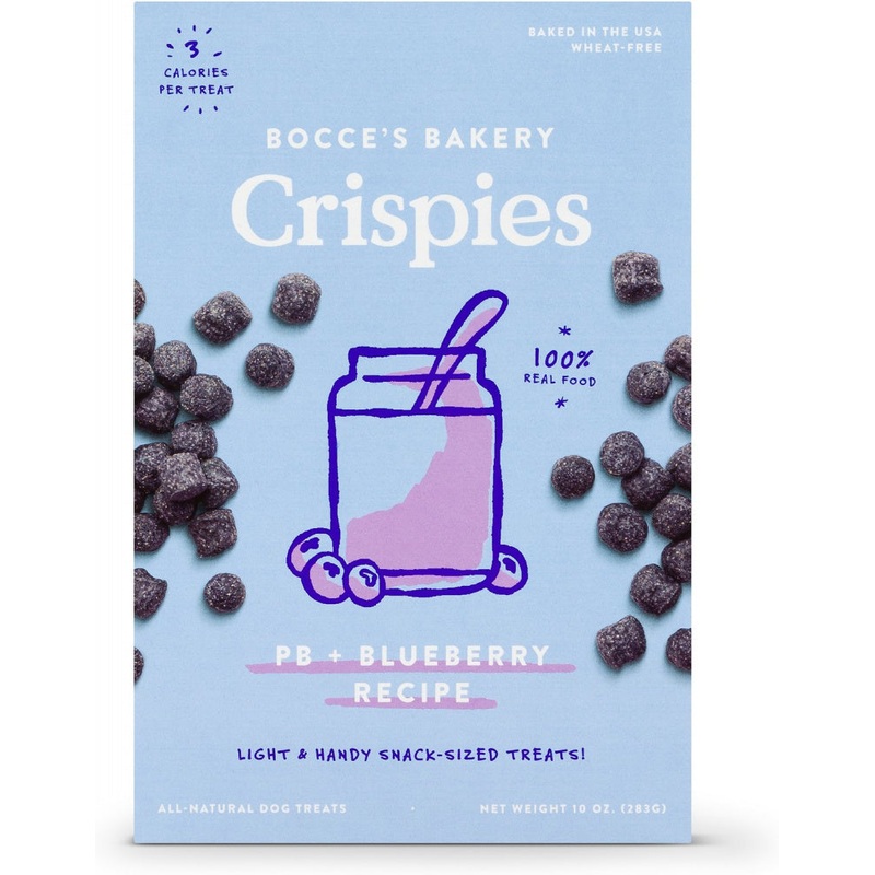 Bocce’s Bakery PB & Blueberry Crispies Dog Treats Dog Treats