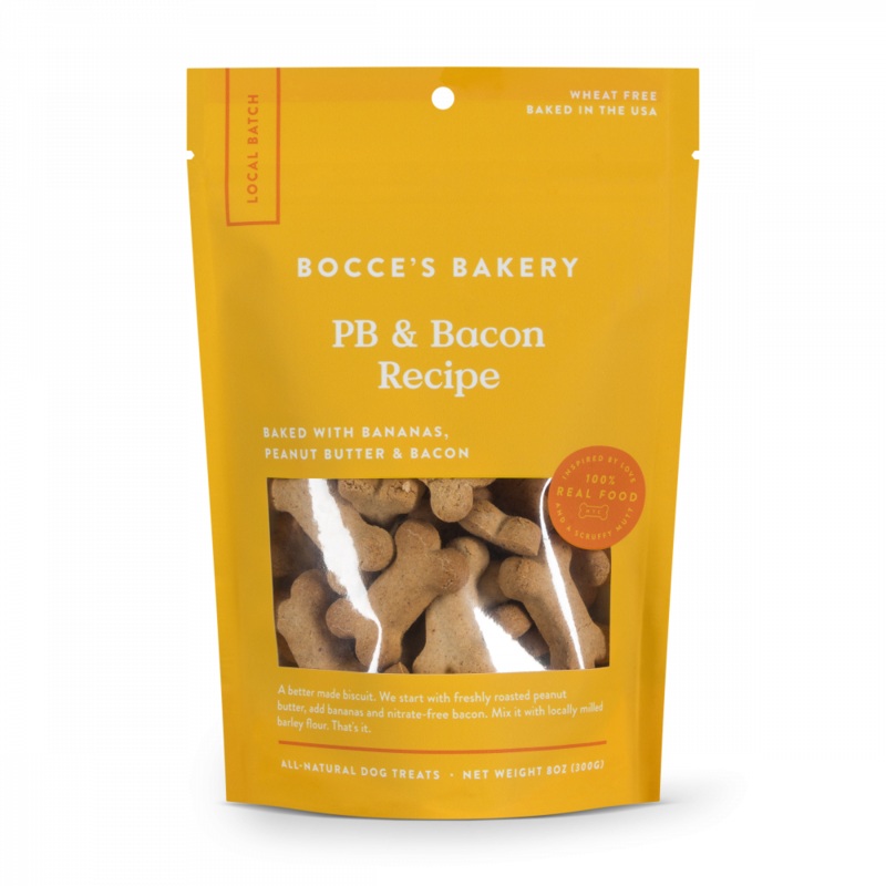 Bocce’s Bakery Peanut Butter & Bacon All Natural Dog Biscuits