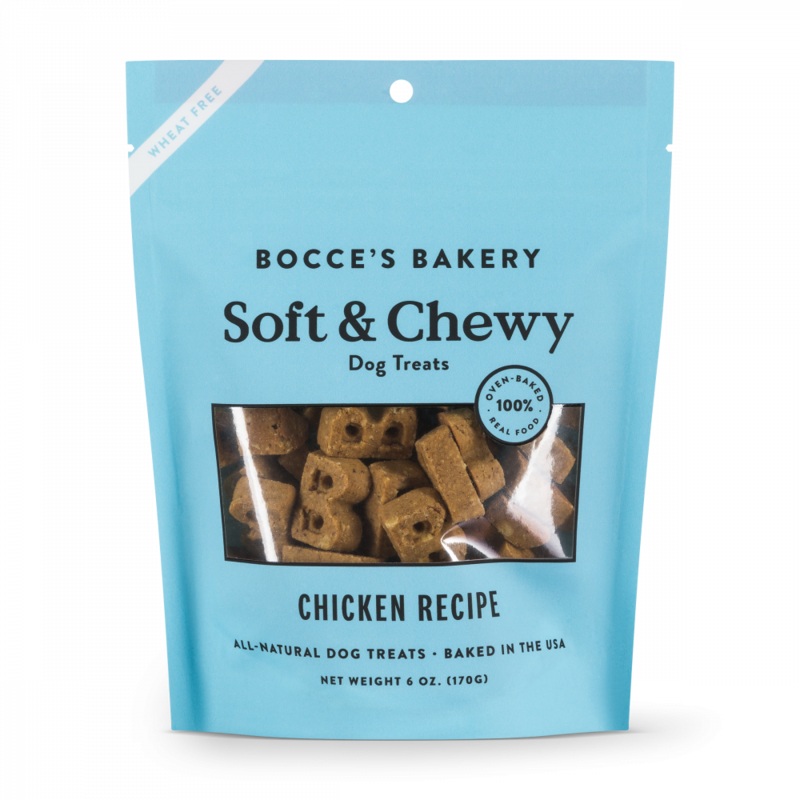 Bocce’s Bakery Soft & Chewy Chicken Recipe Dog Treats