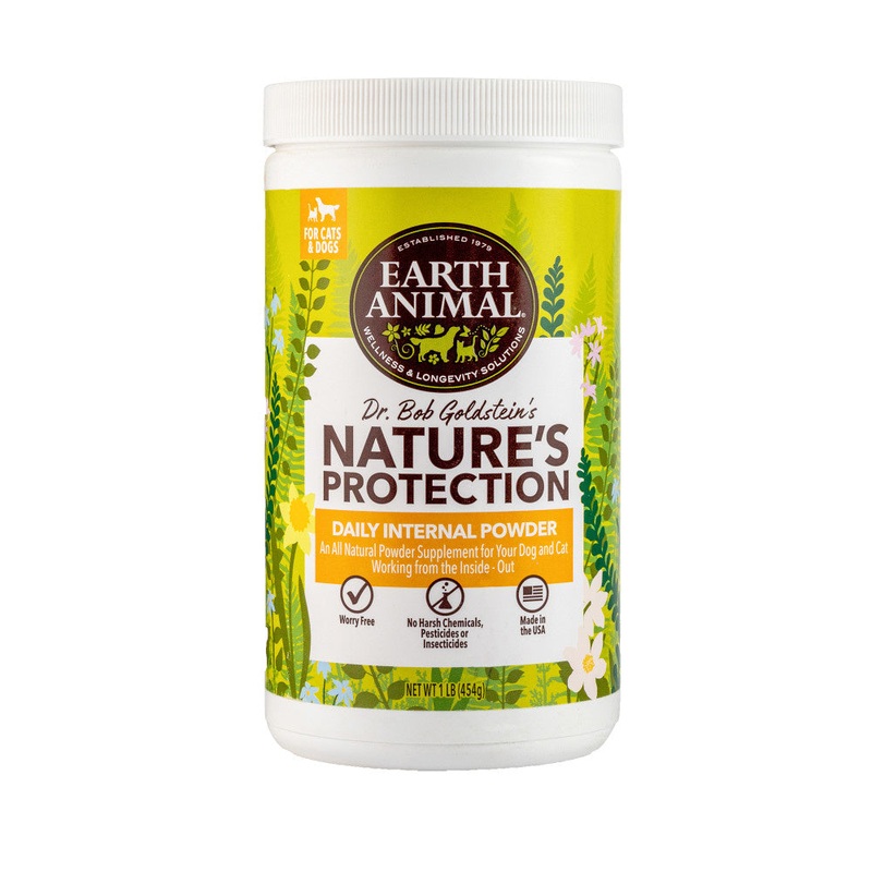 Earth Animal Nature’s Protection Flea & Tick Prevention Daily Internal Powder