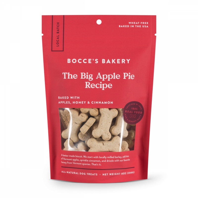 Bocce’s Bakery The Big Apple Pie All Natural Dog Biscuits