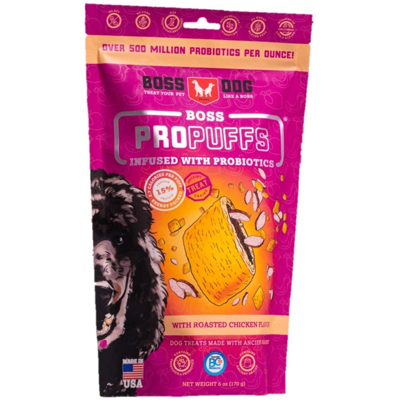 Boss Dog ProPuffs Roasted Chicken Flavor Dog Treats