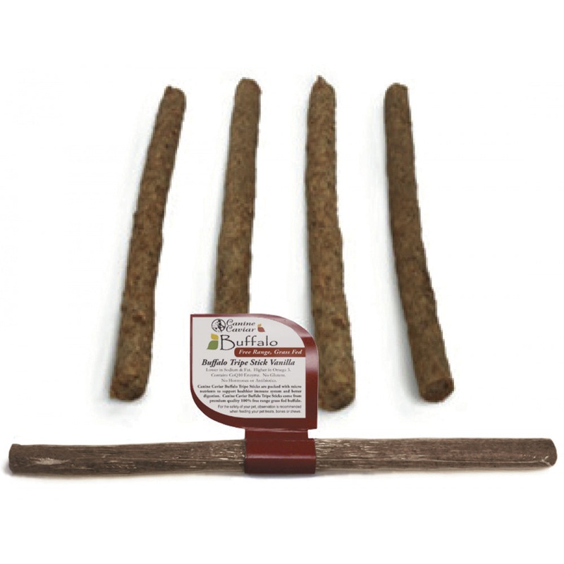 Canine Caviar Buffalo Vanilla Tripe Dog Treats
