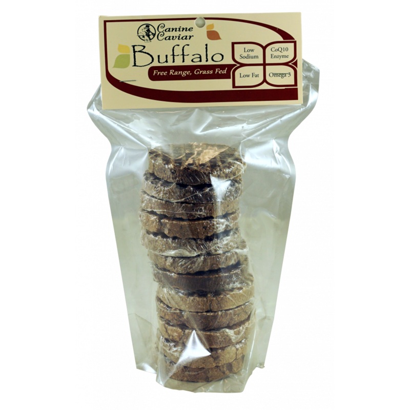 Canine Caviar Cold Pressed Dehydrated Buffalo Tripe Patties Dog Treats