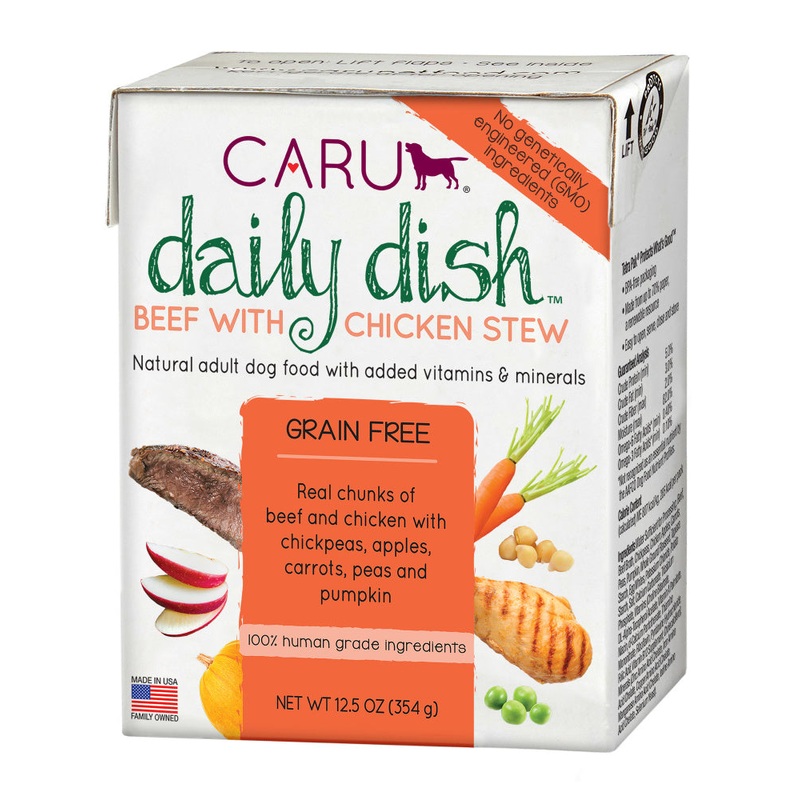 Caru Daily Dish Beef With Chicken Stew For Dogs