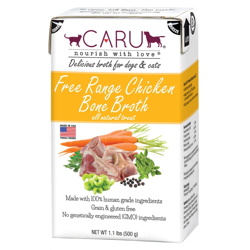 Caru Free Range Chicken Bone Broth For Dogs & Cats