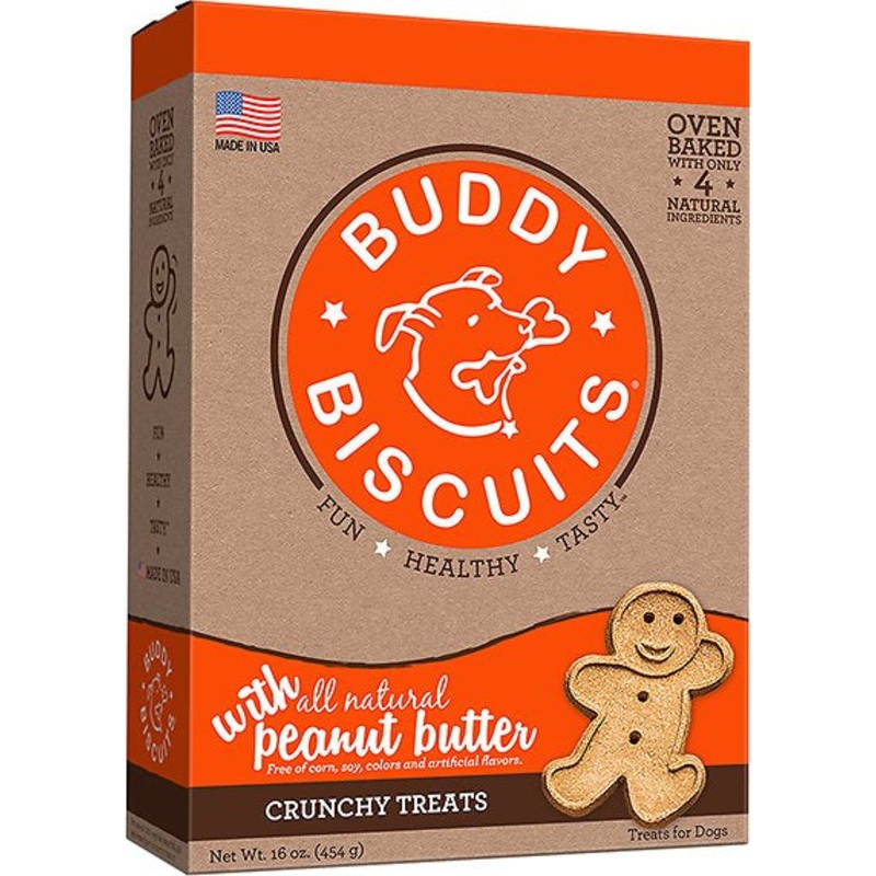 Cloud Star Buddy Biscuits Oven Baked Peanut Butter Dog Treats
