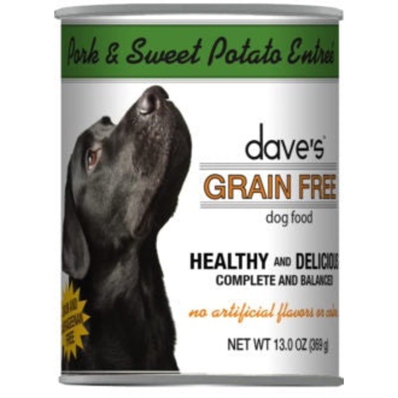 Dave’s Grain Free Roasted Pork Dinner Canned Dog Food