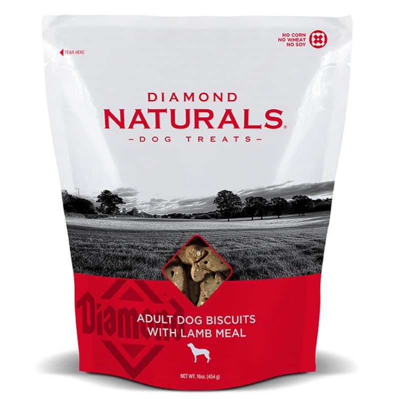 Diamond Naturals Adult Dog Biscuits with Lamb Meal Dog Treats
