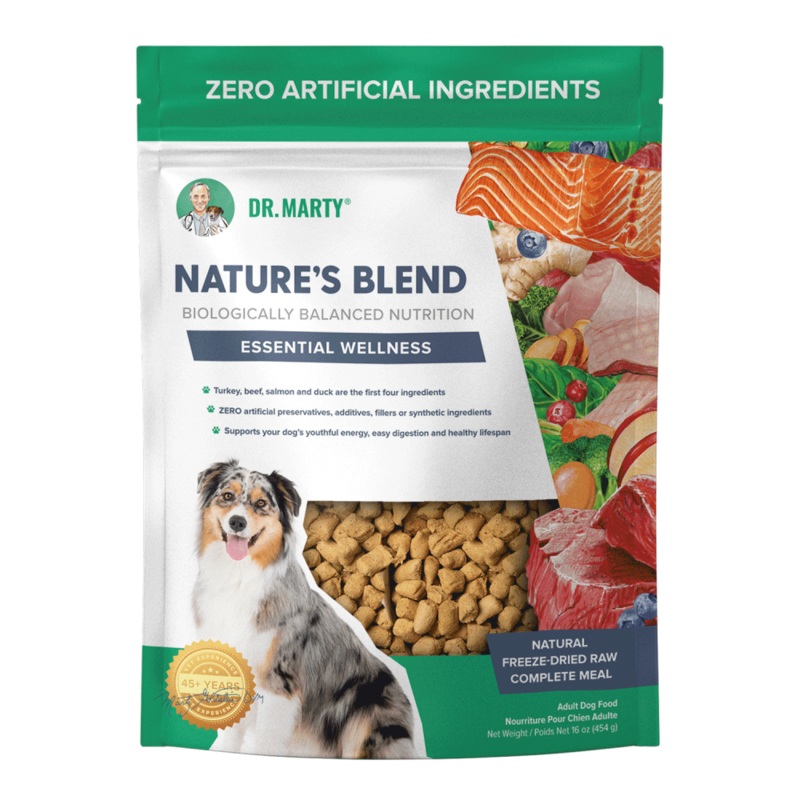 Dr. Marty Nature’s Blend Freeze Dried Raw Dog Food