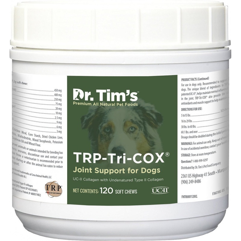 Dr. Tim’s TRP-Tri-Cox Joint Mobility Dog Supplements