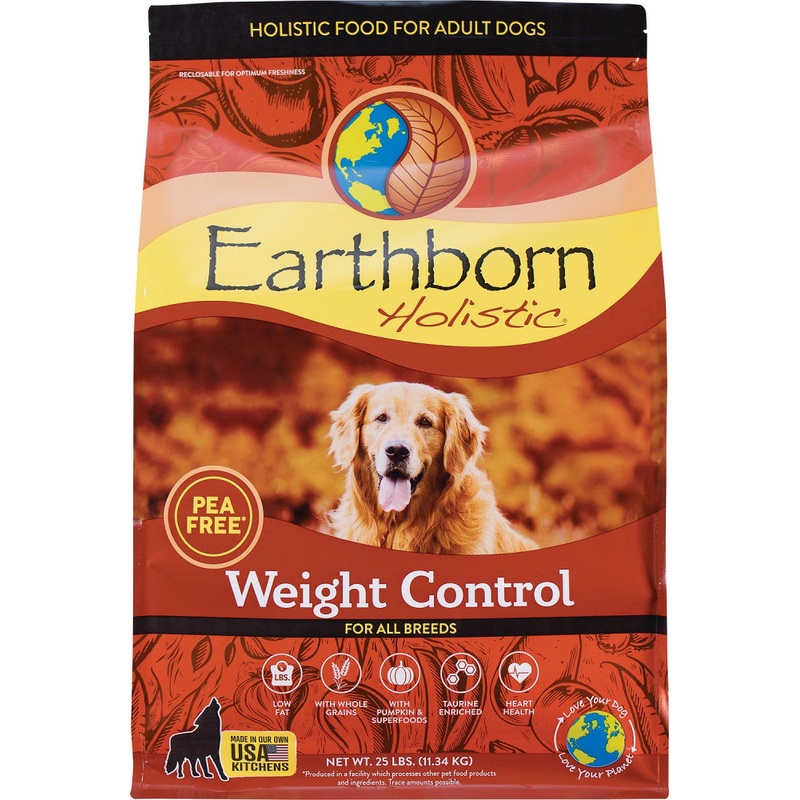 Earthborn Holistic Weight Control Chicken Meal & Vegetables Grain Free Dry Dog Food