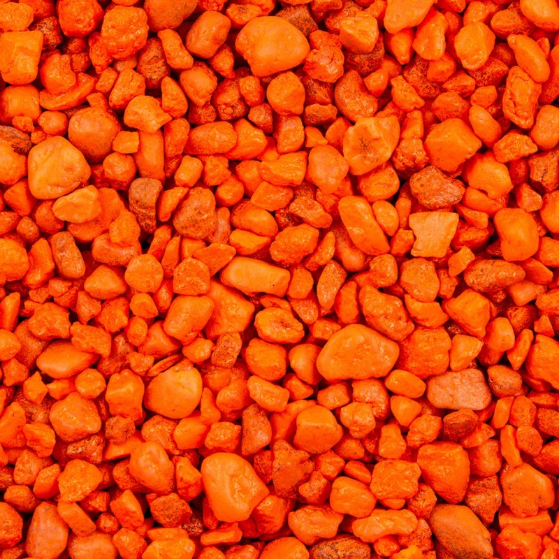Estes Spectrastone Permaglo Orange Gravel