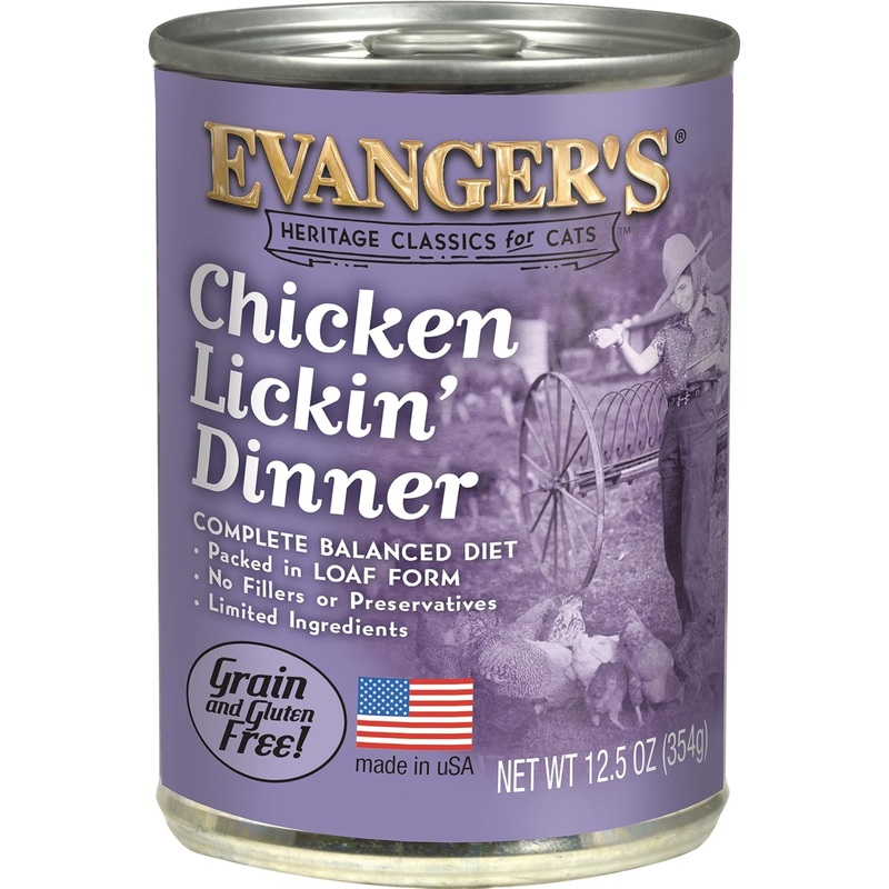 Evanger’s Classic Recipes Chicken Lickin’ Dinner Grain-Free Canned Cat Food