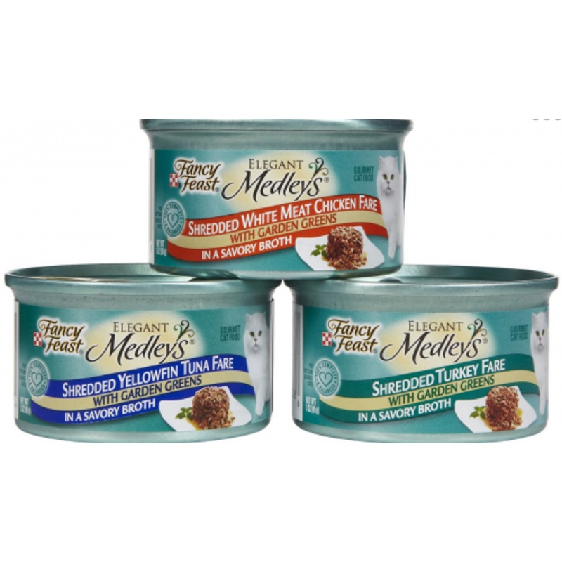 Fancy Feast Elegant Medleys Shredded Fare Collection Canned Cat Food