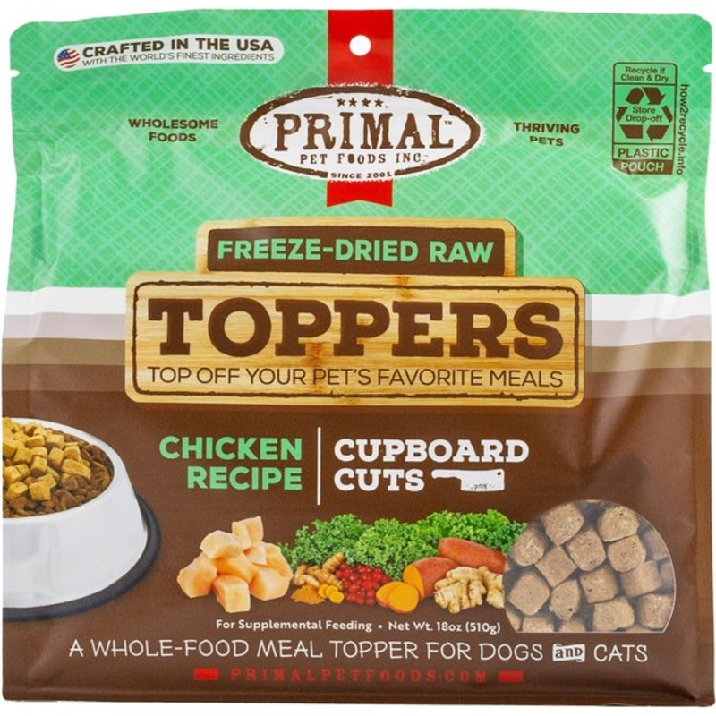 Primal Dry-Roasted Pork Liver Snaps Dog Treats