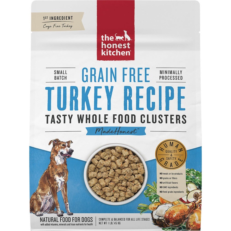 The Honest Kitchen Grain Free Turkey Recipe Whole Food Clusters Dry Dog Food