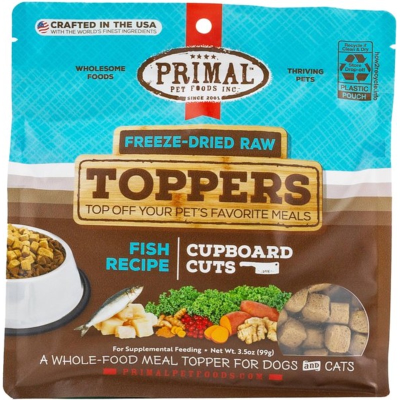 Primal Freeze-Dried Grain Free Turkey Liver Munchies Dog and Cat Treats