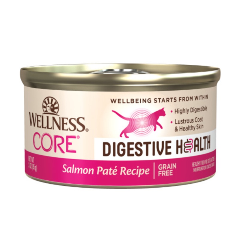 Wellness Core Digestive Health Salmon Pate Recipe Canned Cat Food