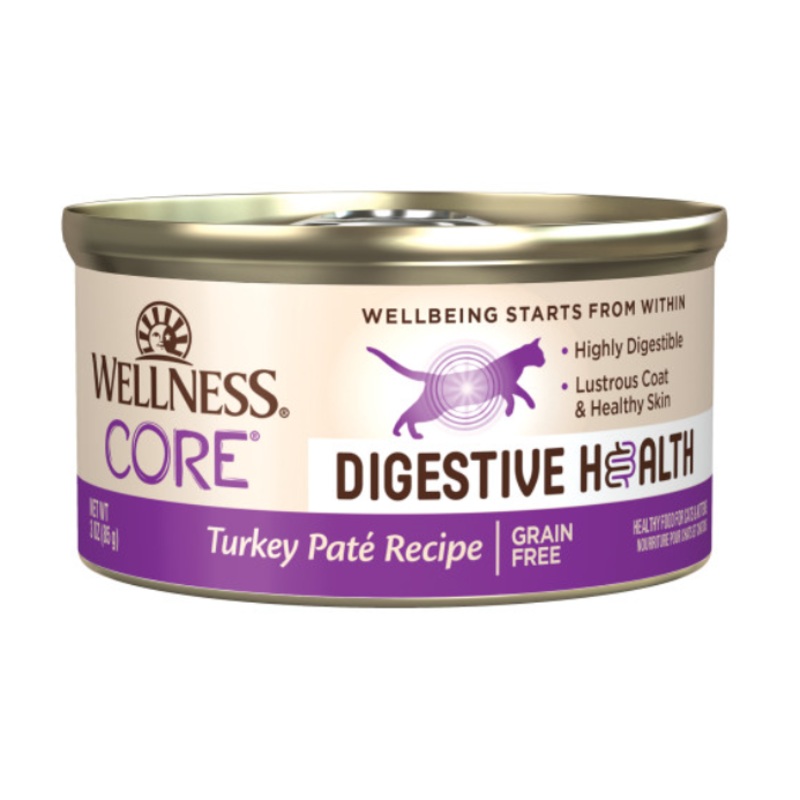 Wellness Core Digestive Health Turkey Pate Recipe Canned Cat Food