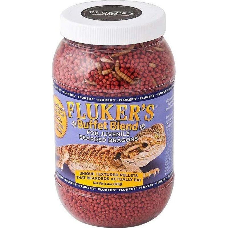 Fluker’s Juvenile Bearded Dragon Buffet Blend Food
