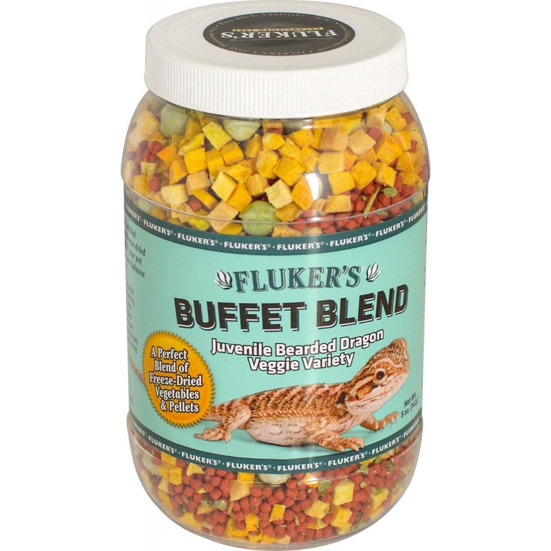 Fluker’s Juvenile Bearded Dragon Veggie Variety Food