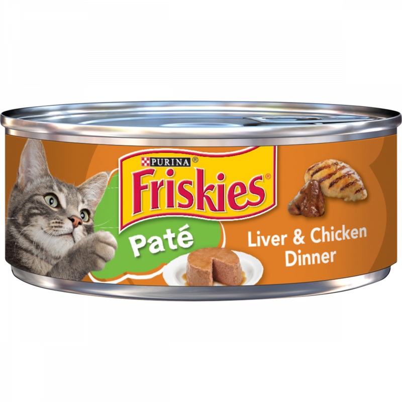 Friskies Pate Liver and Chicken Canned Cat Food