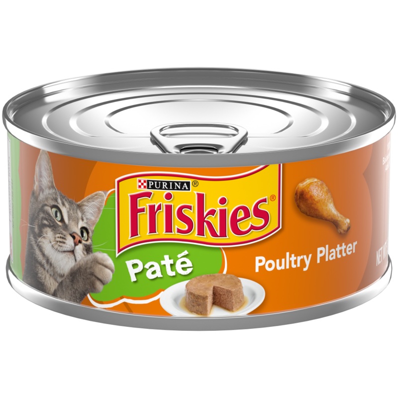 Friskies Pate Poultry Platter Canned Cat Food