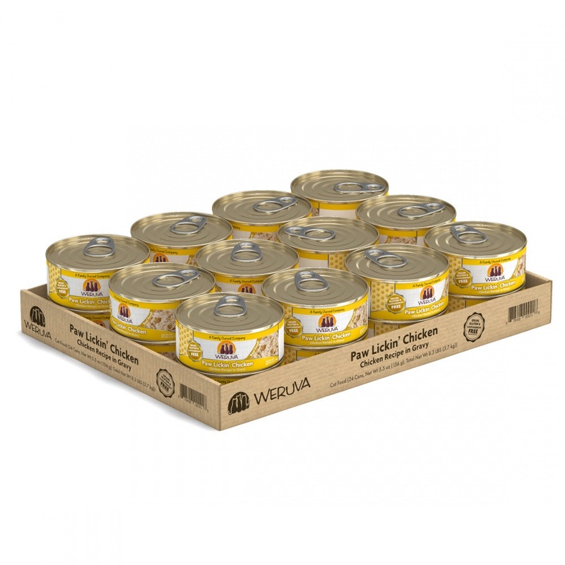 Weruva Grain Free Paw Lickin’ Chicken Canned Cat Food