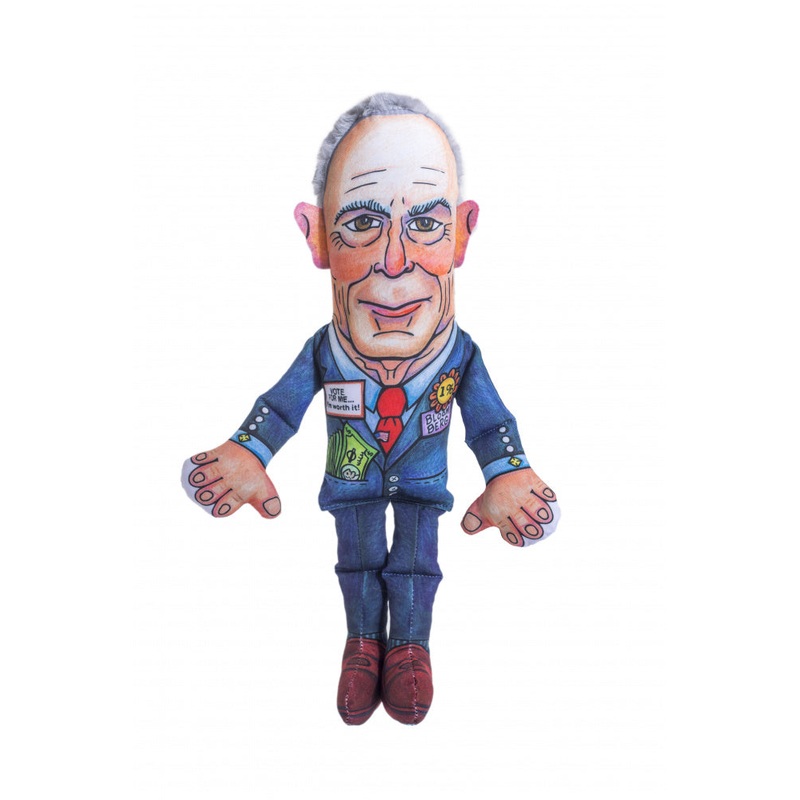 Fuzzu Political Parody Mike Dog Toy