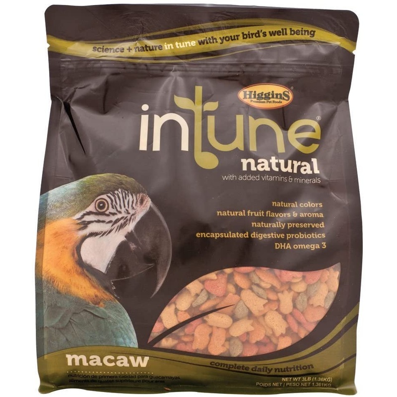Higgins inTune Macaw Food