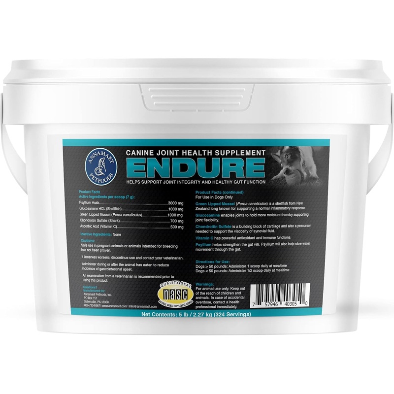 Annamaet Endure Hip & Joint Dog Powder Supplement