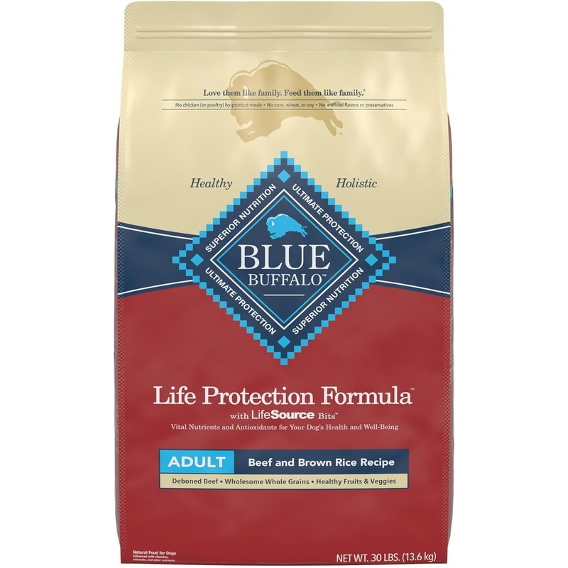 Blue Buffalo Life Protection Formula Adult Beef & Brown Rice Recipe Dry Dog Food