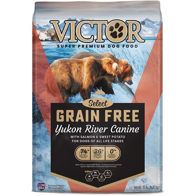 VICTOR Select Yukon River Canine Recipe Grain-Free Dry Dog Food