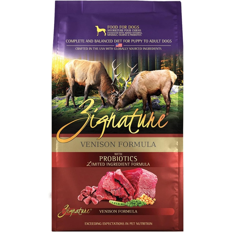 Zignature Venison Limited Ingredient Formula Dry Dog Food