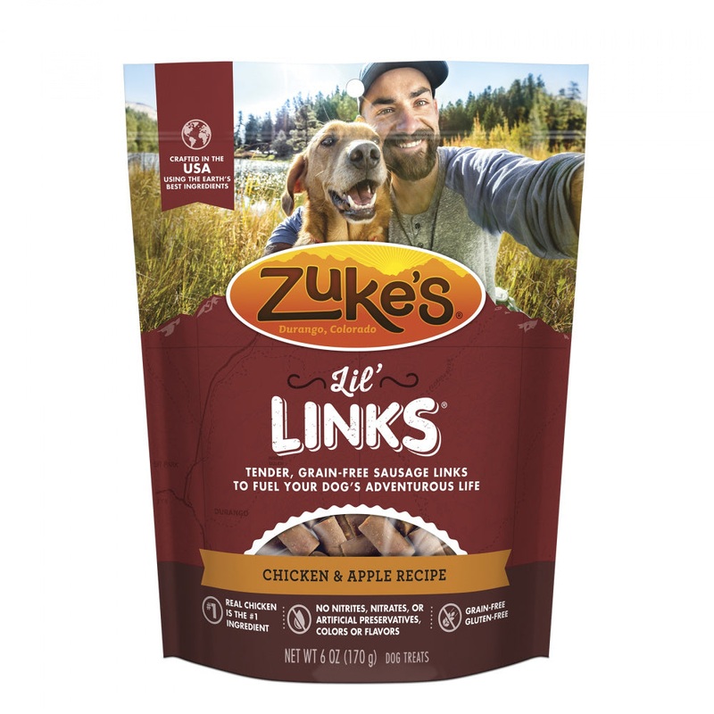 Zukes Lil’ Links Grain Free Chicken and Apple Recipe for Dogs