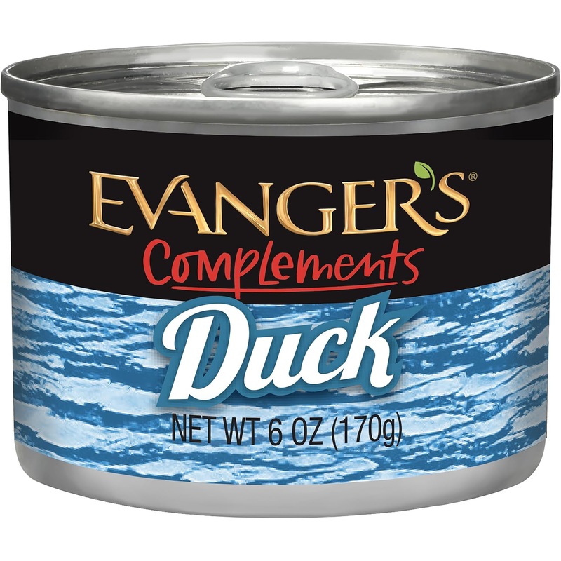 Evanger’s Grain-Free Duck Canned Dog & Cat Food 6-oz case of 24