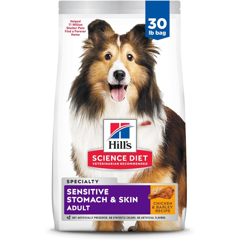 Hill’s Science Diet Adult Sensitive Stomach & Sensitive Skin Chicken Recipe Dry Dog Food