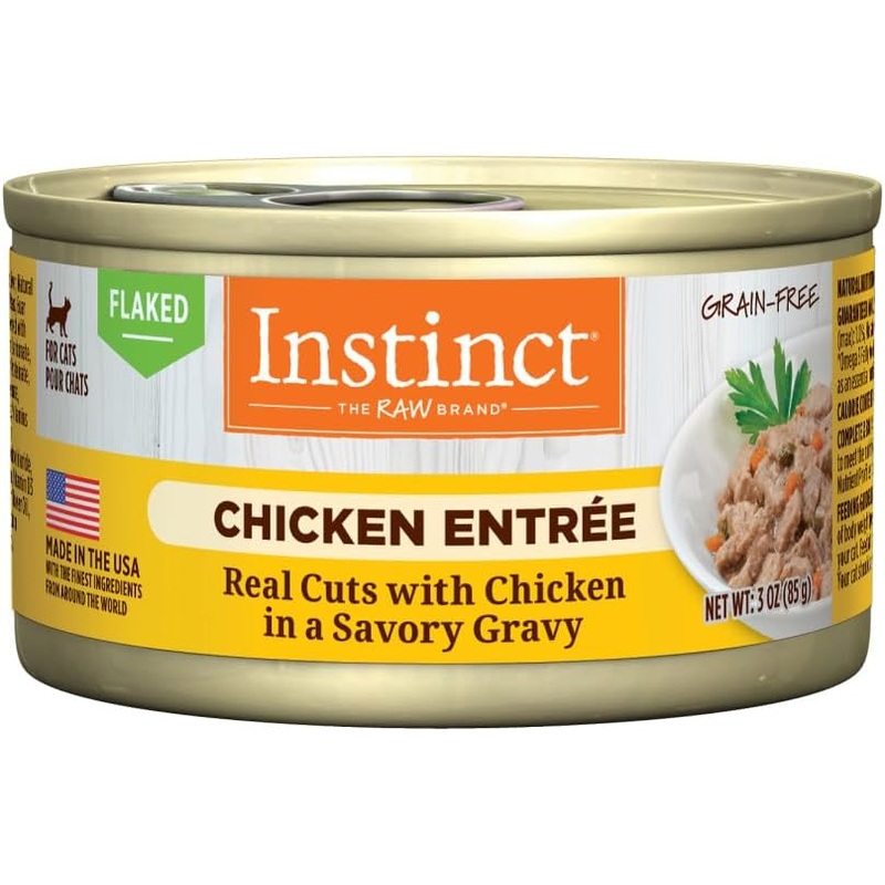 Instinct Chicken Entree Grain-Free Flaked Wet Cat Food